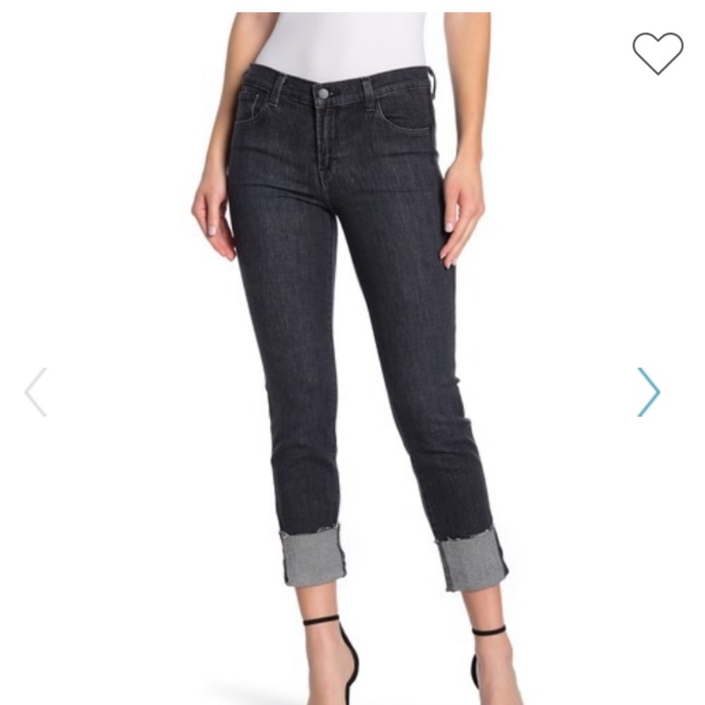 J Brand crop cuff jeans size 25